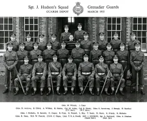 sgt j hudsons squad march 1955 wilcock
